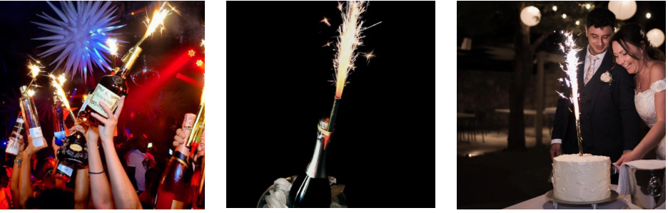 Cold Sparklers for Wedding Send-Offs: A Modern Alternative to Traditional Sparklers